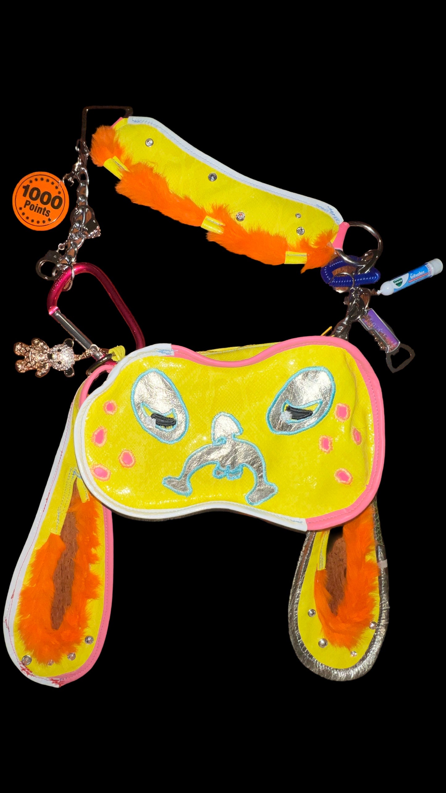 HAPPY/SAD bunny bag